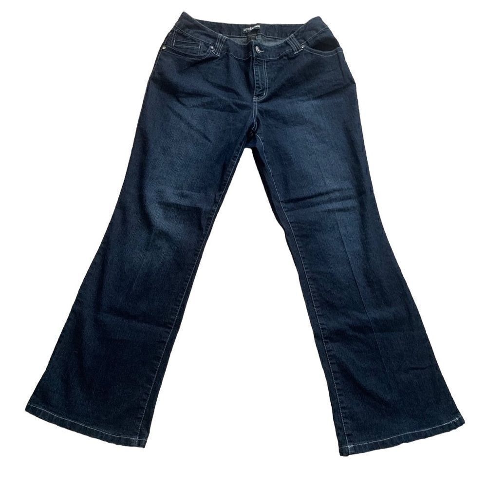 Lane Bryant Dark Wash Bootcut Jeans Size 16